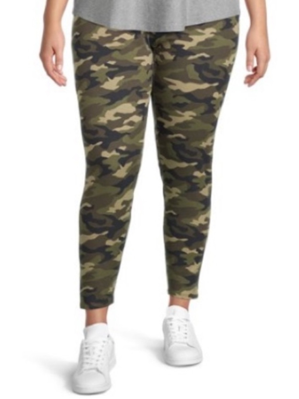 NWT NOBO No Boundaries Women’s Army Camouflage Print Ankle Leggings